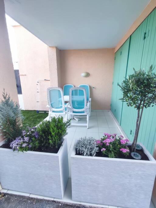 Chez Adriana Appartement Cosy Avec Jardin, Proche Plage Grimaud Extérieur photo