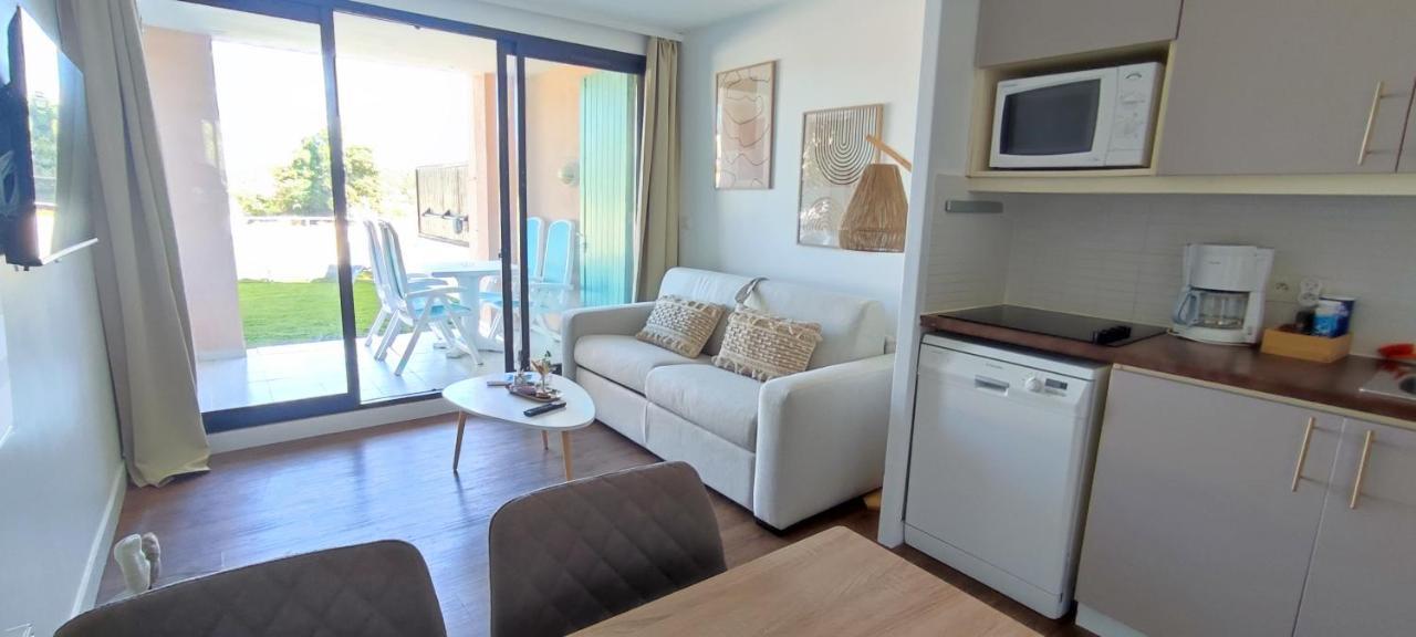 Chez Adriana Appartement Cosy Avec Jardin, Proche Plage Grimaud Extérieur photo